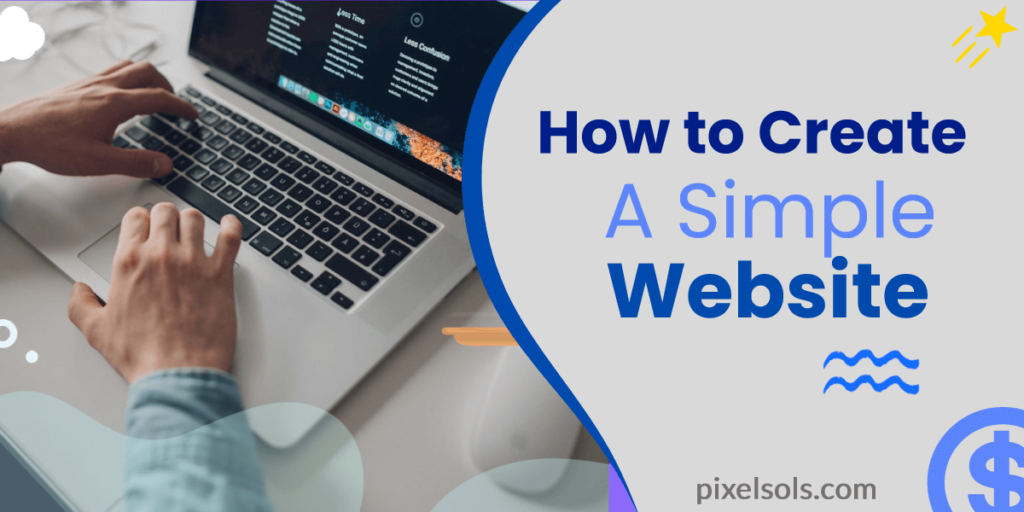 How to create a simple website