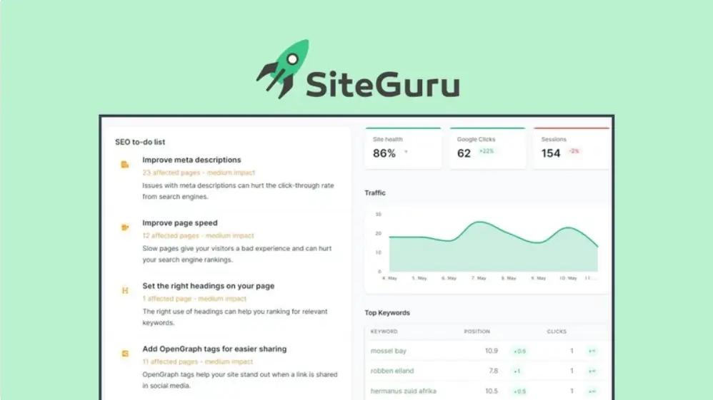 SiteGuru lifetime deal